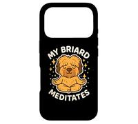 Mon Chien Briard médite Un Art Mignon et drôle Coque pour iPhone 17 Pro
