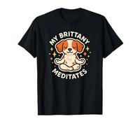 Mon Chien Brittany Spaniel médite de façon drôle et Mignonne T-Shirt