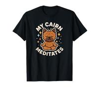 Mon Chien Cairn Terrier médite de façon drôle et Mignonne T-Shirt