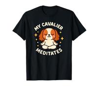 Mon Chien Cavalier médite de façon drôle et Mignonne T-Shirt