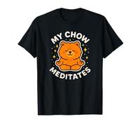 Mon Chien Chow Chow médite de façon drôle et Mignonne T-Shirt