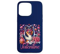 Mon chien de berger Shetland est mon Sheltie, amoureux des Coque pour iPhone 15 Pro Max