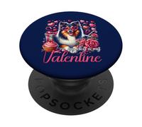Mon chien de berger Shetland est mon Sheltie, amoureux des PopSockets PopGrip Adhésif