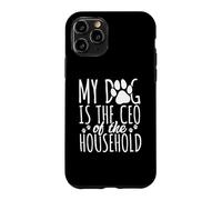 Mon Chien est Le PDG de la Maison - Funny Paw Boss Coque pour iPhone 11 Pro