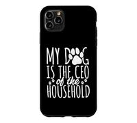 Mon Chien est Le PDG de la Maison - Funny Paw Boss Coque pour iPhone 11 Pro Max