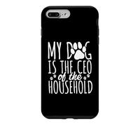 Mon Chien est Le PDG de la Maison - Funny Paw Boss Coque pour iPhone 7 Plus/8 Plus