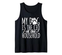 Mon Chien est Le PDG de la Maison - Funny Paw Boss Débardeur