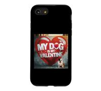 Mon Chien est ma Saint-Valentin English Bulldog Street Graffiti Coque pour iPhone SE (2020) / 7/8