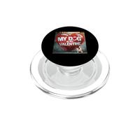Mon Chien est ma Saint-Valentin English Bulldog Street Graffiti PopSockets PopGrip pour MagSafe