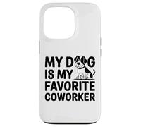 Mon Chien est Mon collègue préféré - Humour drôle de Bureau à Domicile Coque pour iPhone 13 Pro