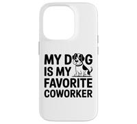 Mon Chien est Mon collègue préféré - Humour drôle de Bureau à Domicile Coque pour iPhone 14 Pro