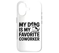 Mon Chien est Mon collègue préféré - Humour drôle de Bureau à Domicile Coque pour iPhone 17