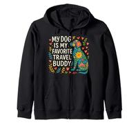 Mon chien est mon compagnon de voyage préféré | Mode de vie Sweat à Capuche