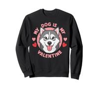 Mon Chien est Mon lévrier Irlandais pour la Saint-Valentin. Passionné de Pattes Sweatshirt