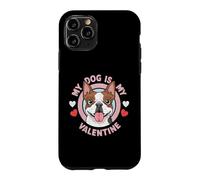 Mon Chien est Mon Terrier de Boston pour la Saint-Valentin. Passionné de Pattes Coque pour iPhone 11 Pro