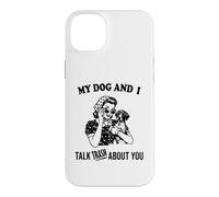 Mon Chien et Moi parlons de toi Braque Allemand à Poil Court Coque pour iPhone 14 Plus