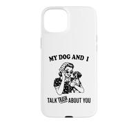 Mon Chien et Moi parlons de toi Braque Allemand à Poil Court Coque pour iPhone 15 Plus