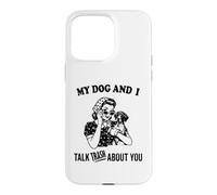 Mon Chien et Moi parlons de toi Braque Allemand à Poil Court Coque pour iPhone 15 Pro Max