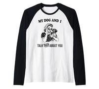 Mon Chien et Moi parlons de toi Braque Allemand à Poil Court Manche Raglan