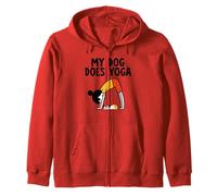 Mon Chien Fait du Yoga Sweat à Capuche
