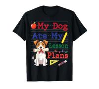 Mon Chien Jack Russell Terrier a mangé Mon Professeur de Plans de leçon T-Shirt