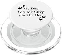 Mon Chien me Laisse Dormir sur Le lit PopSockets PopGrip pour MagSafe