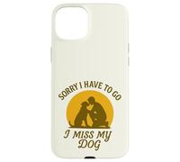 Mon Chien me Manque Désolée de Devoir opter pour Vintage Sunset Love Coque pour iPhone 15 Plus