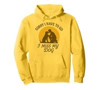 Mon Chien me Manque Désolée de Devoir opter pour Vintage Sunset Love Sweat à Capuche