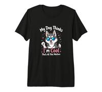 Mon Chien Pense Que Je suis Cool T-Shirt Haut de Gamme