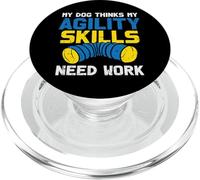 Mon Chien Pense Que Mes compétences en agilité Ont Besoin PopSockets PopGrip pour MagSafe