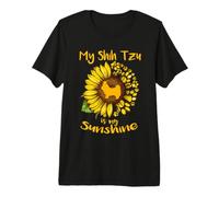 Mon Chien Shih Tzu est Mon Rayon de Soleil Amoureux T-Shirt Haut de Gamme