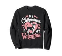 Mon Chihuahua est Mon Amour Mignon pour la Saint-Valentin Sweatshirt
