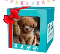 Mon Chiot Robot réaliste 2026, Chien Robot Intelligent, Jouet pour Chien Qui Marche et aboie, pour l'interaction Entre Adultes et Enfants C 16X12X10CM