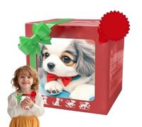 Mon Chiot Robot réaliste, Jouet de Chiot robotique interactif avec Marche réaliste, aboiement, robotdog Qui agit comme Un Vrai Chien, des Jouets en Peluche pour Les fêtes et Le Cadeau d'anniversaire
