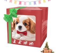 Mon Chiot Robot réaliste, Jouets électroniques interactifs en Peluche, Chien Shaggy Waggy, Jouet pour Chien Qui Marche et aboie, pour Adultes et Enfants F