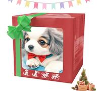 Mon Chiot Robot réaliste, Jouets électroniques interactifs en Peluche, Chien Shaggy Waggy, Jouet pour Chien Qui Marche et aboie, pour Adultes et Enfants G