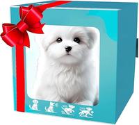 Mon Chiot Robot Réaliste, Peluche Chien Interactive Électronique avec Comportements Interactifs de Chiot Réaliste - Marche, Aboiement, Assis et Course, pour Adultes Amoureux des Animaux (#6)