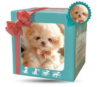 Mon Chiot Robot réaliste, Un Chien de Robot Qui agit comme de Vrais Chiens, Marche, aboyage, Reprise de la Queue, Parfait pour Les fêtes et Les Cadeaux d'anniversaire ou Le Plaisir interactif A White