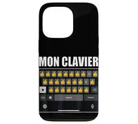 Mon Clavier Meme Clavier simple Pouce levé et Ok Introverti Coque pour iPhone 13 Pro