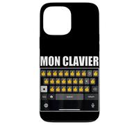 Mon Clavier Meme Clavier simple Pouce levé et Ok Introverti Coque pour iPhone 13 Pro Max