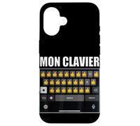 Mon Clavier Meme Clavier simple Pouce levé et Ok Introverti Coque pour iPhone 16