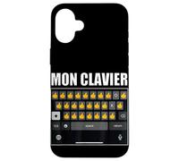 Mon Clavier Meme Clavier simple Pouce levé et Ok Introverti Coque pour iPhone 16 Plus