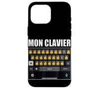 Mon Clavier Meme Clavier simple Pouce levé et Ok Introverti Coque pour iPhone 16 Pro Max