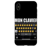 Mon Clavier Meme Clavier simple Pouce levé et Ok Introverti Coque pour iPhone XS Max