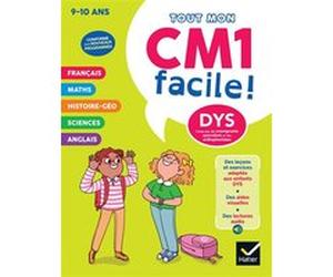 Mon CM1 facile ! Adapté aux enfants DYS ou en difficulté d'apprentissage - 9/10 ans Evelyne Barge (Auteur), Marco Overzee (Auteur), Buster Bone (Auteur)