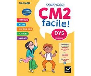Mon CM2 facile ! Adapté aux enfants DYS ou en difficulté d'apprentissage - 10/11 ans Evelyne Barge (Auteur), Marco Overzee (Auteur), Marie-Hélène Van Tilbeurgh (Auteur)