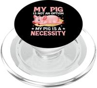 Mon Cochon n'est Pas Une Option, Mon Cochon est Une nécessité PopSockets PopGrip pour MagSafe