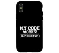 Mon Code Fonctionne ! (I Have No Idea Why) Coque pour iPhone X/XS