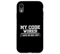 Mon Code Fonctionne ! (I Have No Idea Why) Coque pour iPhone XR