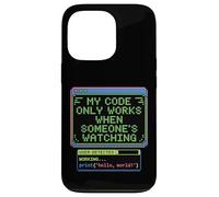 Mon code fonctionne lorsque quelqu'un regarde le mème d'ingénierie Coque pour iPhone 13 Pro